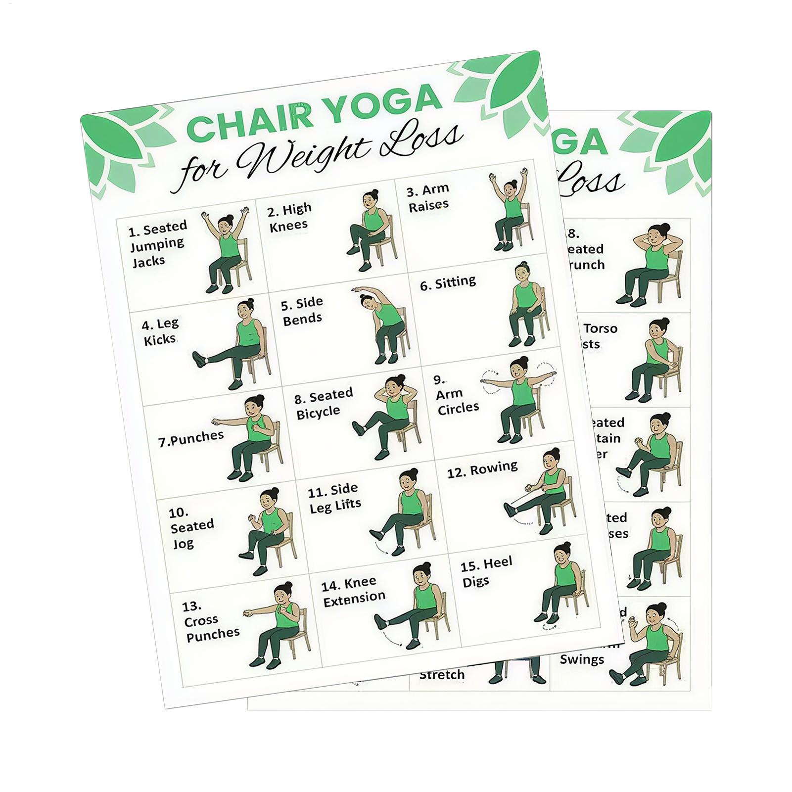 Yoga Health & Fitness Centre - 2 szt. Plakat do jogi Ćwiczenia