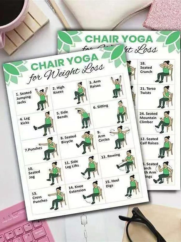 2 szt. Plakat do jogi Ćwiczeni – Yoga Health & Fitness Centre recenzja i cena